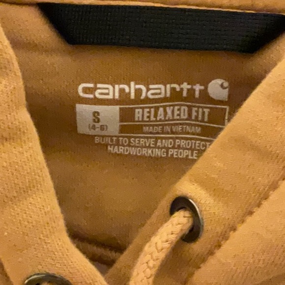 Carhartt Women’s  Brown Hoodie with Logo - Picture 5 of 6